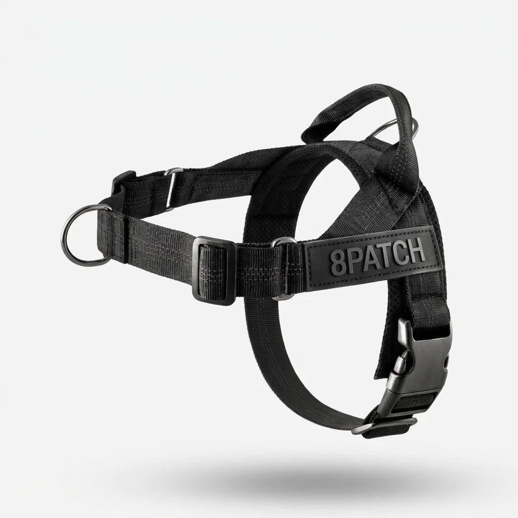 Adjustable Nylon Dog Harness and Leash